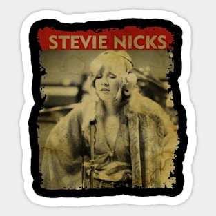 Stevie Nicks - NEW RETRO STYLE Sticker